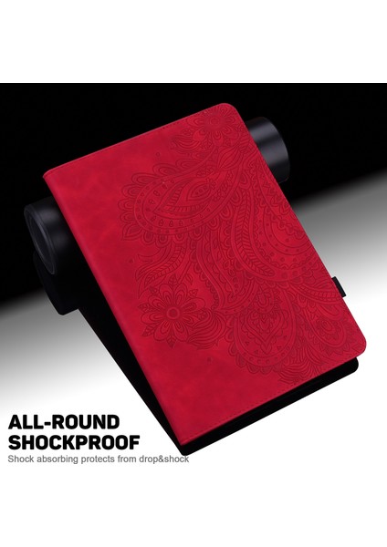 Samsung Galaxy Tab A7 T500 Tpu + Pu Kılıf Kırmızı (Yurt Dışından) fırsatları