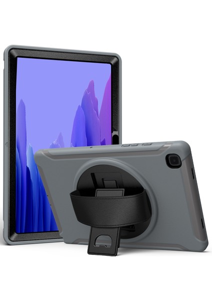 Samsung Galaxy Tab A7 10.4 (2020) Dönen Tutucu Kılıf Gri (Yurt Dışından)
