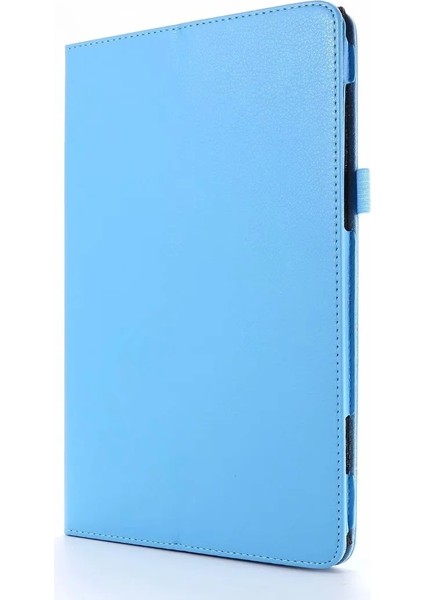 Samsung Galaxy Tab A7 10.4 (2020) T500 Deri Kılıf Mavi (Yurt Dışından)