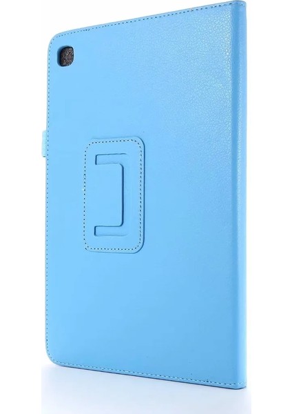 Samsung Galaxy Tab A7 10.4 (2020) T500 Deri Kılıf Mavi (Yurt Dışından)