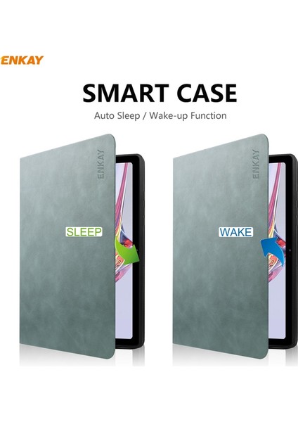 Galaxy Tab Için Enkay Akıllı Kılıf A7 10.4 2020 T500 / T505 Yeşil (Yurt Dışından) fırsatları
