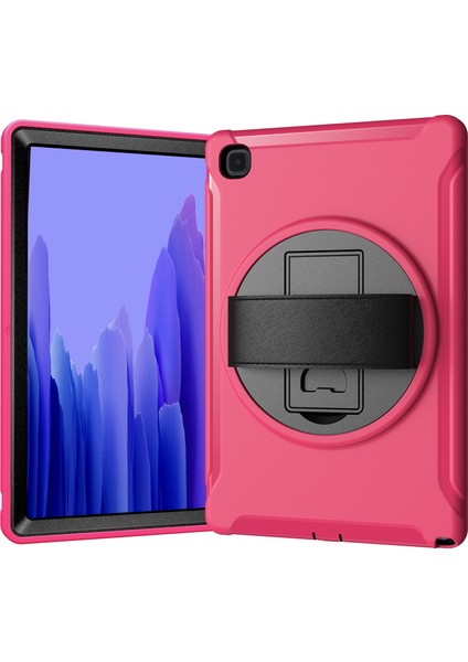 Samsung Galaxy Tab A7 (2020) T500 / T505 Koruyucu Kılıf Kırmızı Gül (Yurt Dışından)