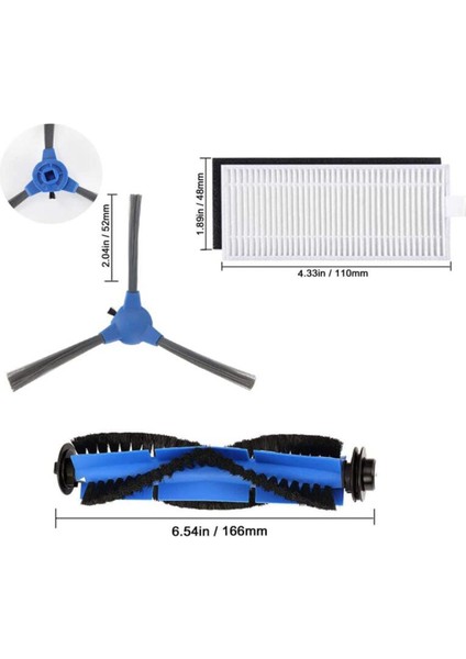 Robovac 11S Vakum Ekleri Için Vakum Rulo Fırça Yan Fırça fırsatları