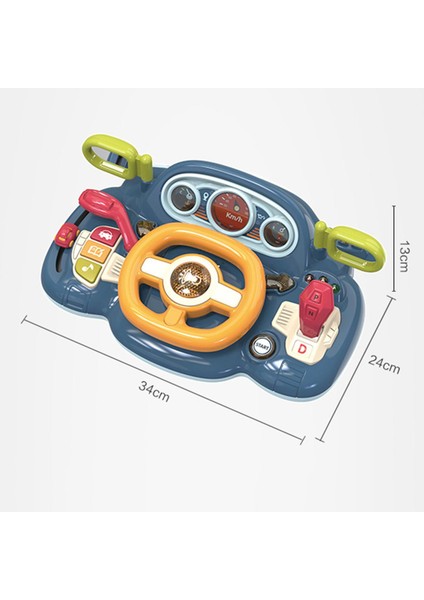Simüle Direksiyon Sürücü Oyuncak Yürümeye Başlayan Çocuklar Öğrenme Eğitim Oyun Oyuncakları