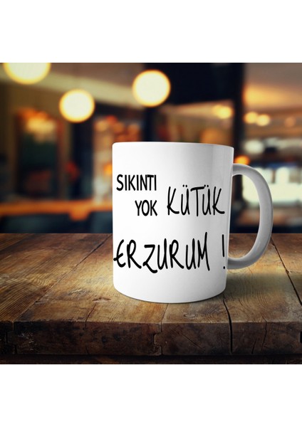 Sıkıntı Yok Kütük Erzurum Kupa Bardak