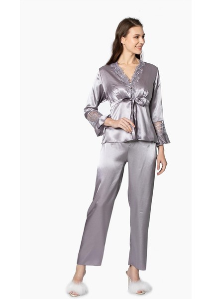 Kadın Saten Altılı Çeyiz Seti - 6025 Royal indirimleri