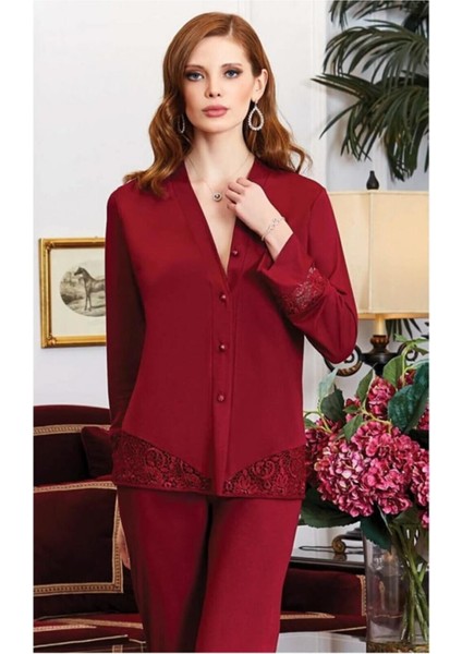 Kadın Koton Altılı Çeyiz Seti 800 Bordo indirimleri