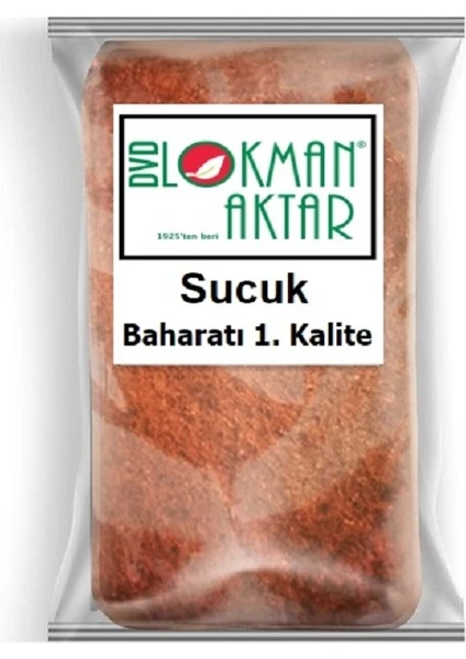 DVD Lokman Aktar Lokman Aktar Sucuk Baharatı 500 gr