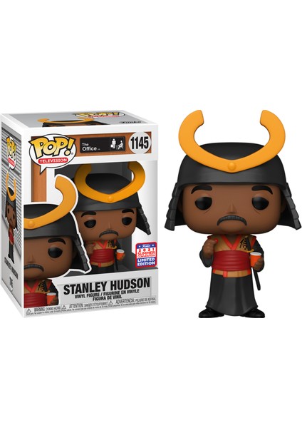 Pop The Office Stanley Hudson Samuray Kostümlü Exclusive Figür Limited Edition Cadılar Bayramı