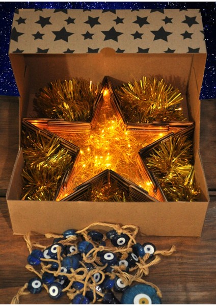 Christmas Stars Yıldız Epoksi Ledli Aydınlatma Sevgiliye En Güzel Hediye modelleri