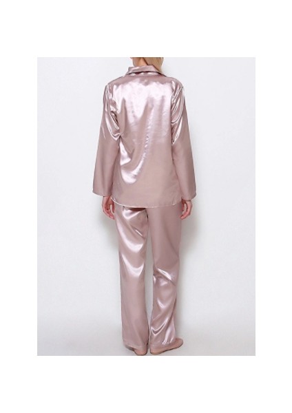 Saten Pijama Takımı