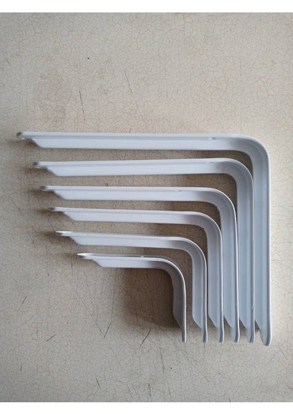 230X290 mm Beyaz Raf Altı - Destek 4 Adet + Dübel Vida