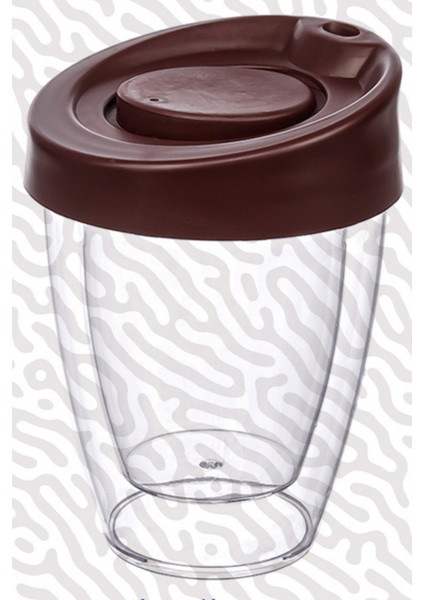 Çift Cidarlı Espresso Lungo Kahve Bardağı Kapaklı El Yakmaz Bardak modelleri