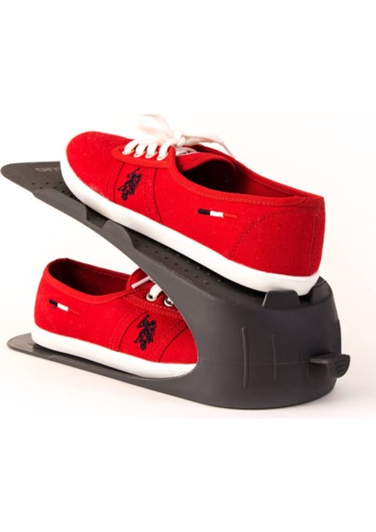 6 Adet Bay-Bayan-Unisex-Ayakkabı-Rampası-Bakım Shoe-Ramp