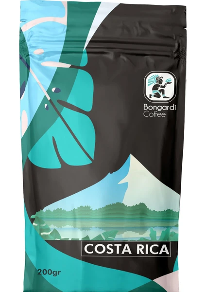 Bongardi Coffee  Kosta Rika Yöresel Filtre Kahve 200 gr Öğütülmüş