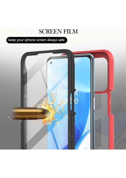 Oppo A54 5g / A74 5g / A93 5g / Oneplus Nord N200 5g Pc + Tpu Kılıfı Gökyüzü Mavi (Yurt Dışından) modelleri