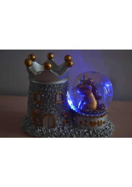 Kale Kalemlik Unicornlu Sulu Küre
