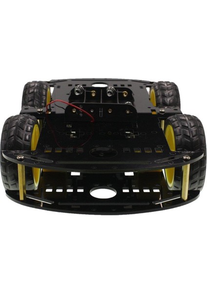 Emes Robotik Siyah 4WD Wifi Engelden Kaçan Çizgi Takip Eden Araç Seti