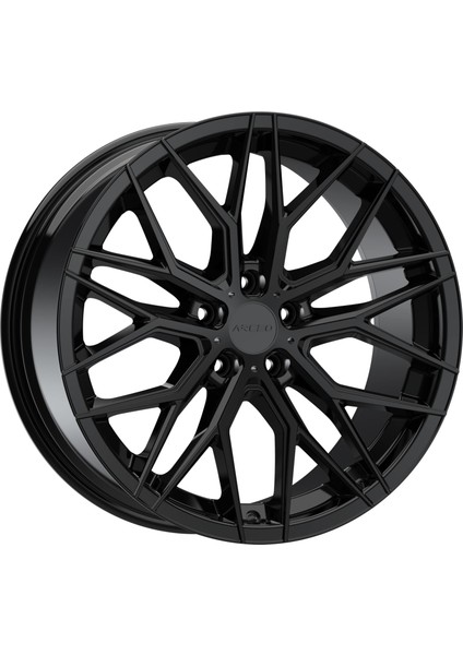 ARC-19141-49 8.5X19"-5X112 ET40 73.1 Black Jant (4 Adet)