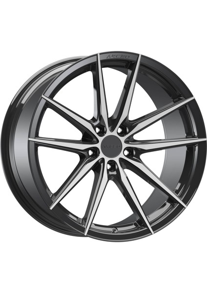 ARC-19190-22 9.5X19"-5X120 ET37 72.6 Titan Diamond Jant (4 Adet)