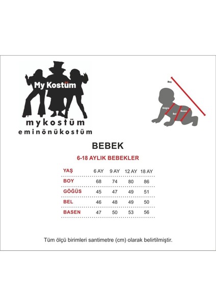 Sevimli Arı Bebek Kostümü