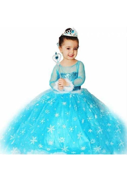 Duhateks Frozen Elsa Kostüm