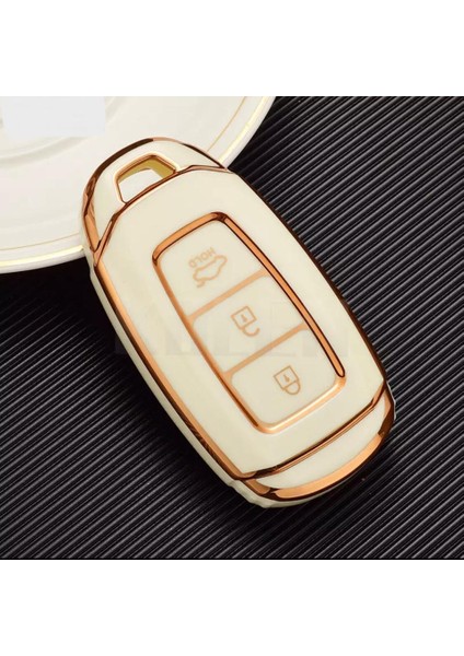 Hyundai Tpu Malzeme Krem Anahtar Kılıfı fiyatları