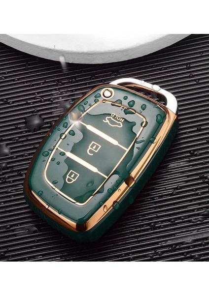 Hyundai Tpu Malzeme Koyu Yeşil Anahtar Kılıfı fırsatları