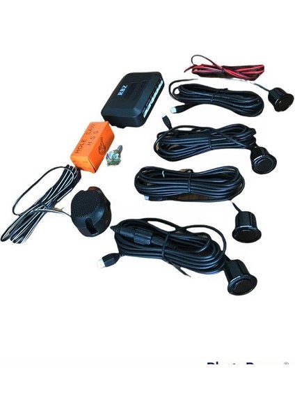 Oto Araç Park Sensörü Ses Ikazlı Park Sensörü Siyah modelleri