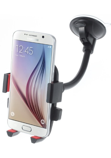 Vantuzlu Uzun Boyunlu Araba Telefon Tutucu Genişlik: 58-81MM (Yurt Dışından) fiyatları