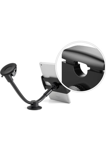 Lp-3c Yumuşak Uzun Boru Vantuzlu Telefon/tablet Tutucu (Yurt Dışından)
