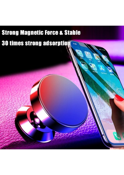 Manyetik Vantuzlu Araba Telefon Tutucu (Yurt Dışından)
