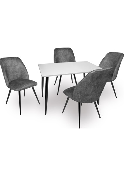 Manolya - Nilüfer Esb Mutfak Masa Takımı - Bordo fırsatları