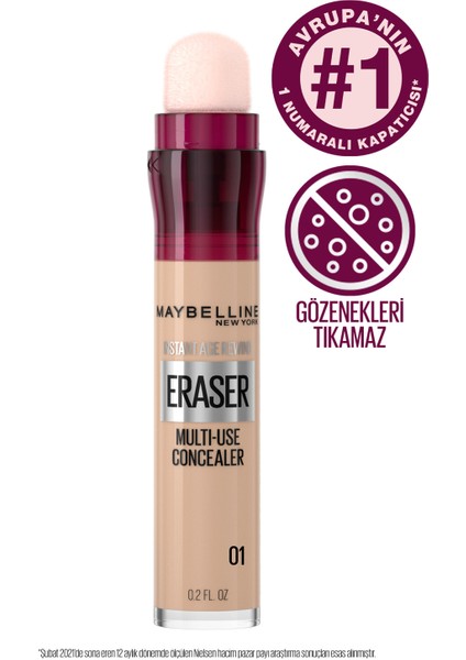 Instant Anti Age Eraser Kapatıcı - 01 Light Concealer