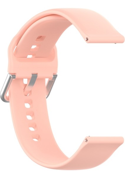 Xphonestore Xiaomi Haylou Solar LS05 Için Silikon Gümüş Toka Kayış (Yurt Dışından)