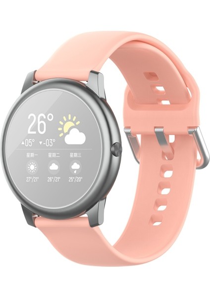 Xphonestore Xiaomi Haylou Solar LS05 Için Silikon Gümüş Toka Kayış (Yurt Dışından) fiyatları