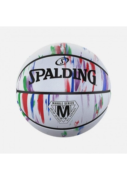 Basket Topu 2021 Marble Series Rainbow (84397Z) Size :7