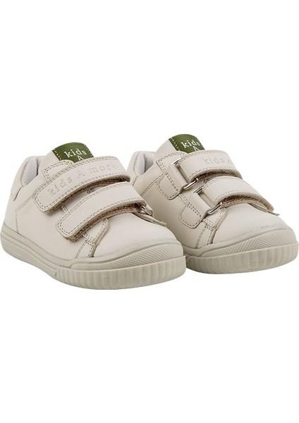 Dream Çift Cırtlı Deri Unisex Çocuk Ayakkabı Bej indirimleri