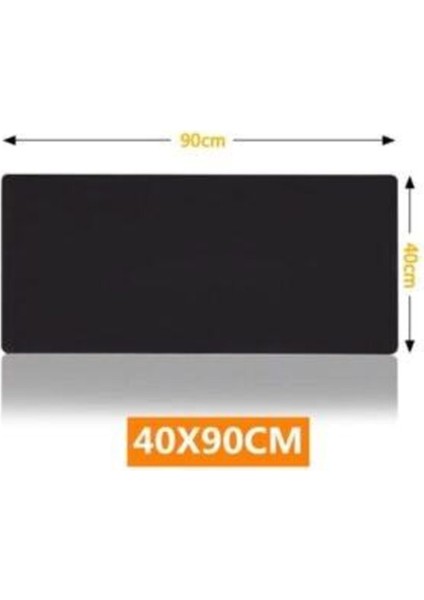 Game-X Xxl 90X40 cm Oyuncu Mousepad Siyah