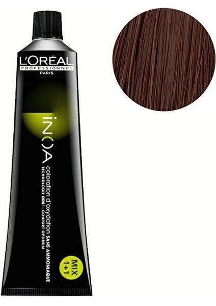 L'Oréal Professionnel İnoa 5.25 Açık Kahve İrize Akaju Saç Boyası