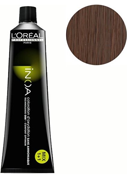 L'Oréal Professionnel İnoa 6.32 Koyu Kumral Dore İrize Saç Boyası