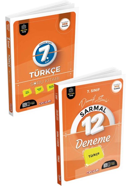 2022 7. Sınıf Sarmal Denemeler ve Soru Bankası, Türkçe Set