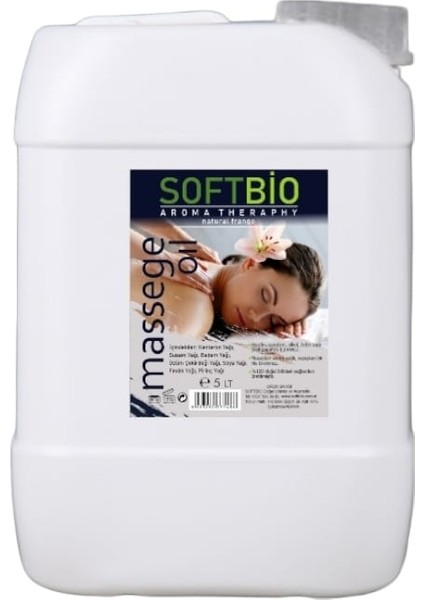 Aromaterapi Masaj Yağı Vanilya 5 Lt