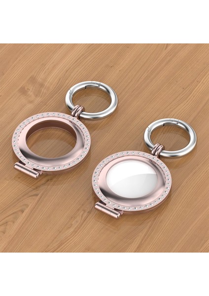 Anti-Kayıp Konum Izci Anahtarlık Koruyucu Kılıf Airtags Gül Pembe Elmas (Yurt Dışından) fırsatları