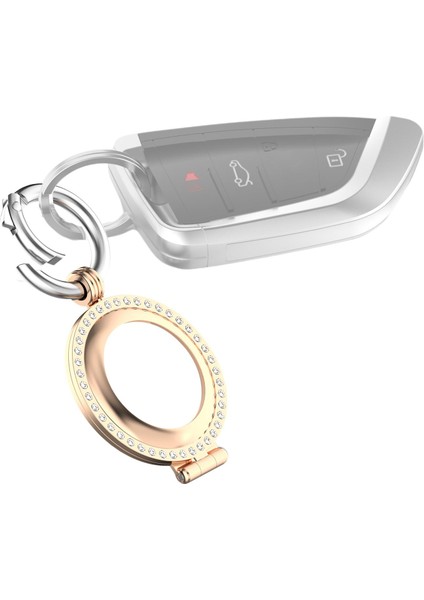 Anti-Kayıp Konum Izci Anahtarlık Koruyucu Kılıf Airtags Rose Gold Pırlanta (Yurt Dışından) modelleri