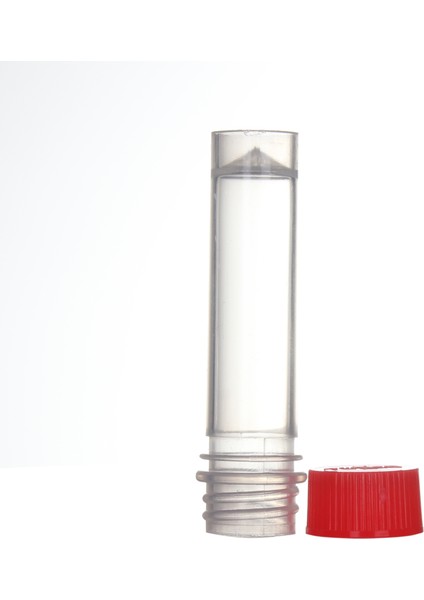 Cryo Tüp Mikro Santrifuj Tüp Kendinden Contalı Kapak "Nosteril" 1,5 ml. 100 Adet/Poşet
