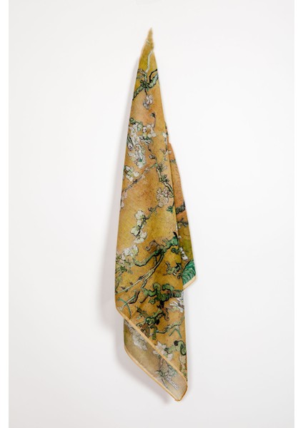 Van Gogh Desenli Bandana Fular indirimleri