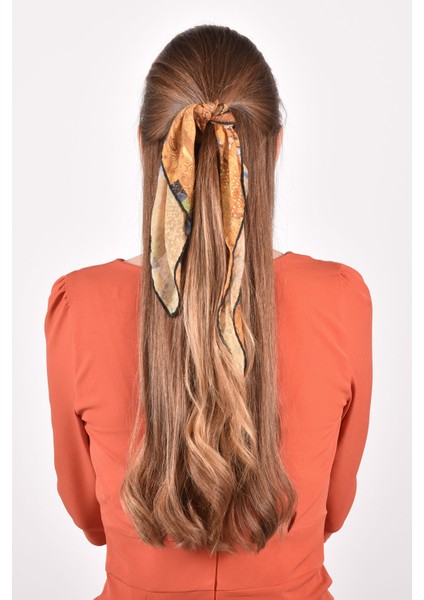 Gustav Klimt Desenli Bandana Fular fırsatları