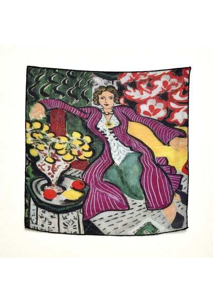 Henri Matisse Desenli Bandana Fular