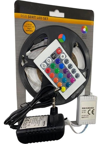 CT-4557 Rgb Şeri̇t LED Set 54 Ci̇p 2835